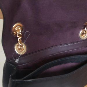 Coach Black Leather Shoulder Bag